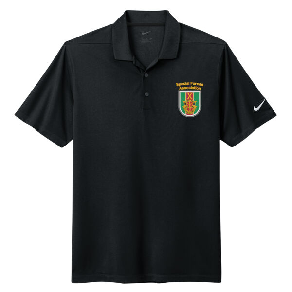 Nike Dri Fit Polo - Black Thumbnail